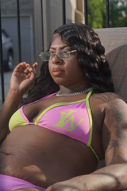 WildLife Bikini Pink/Yellow