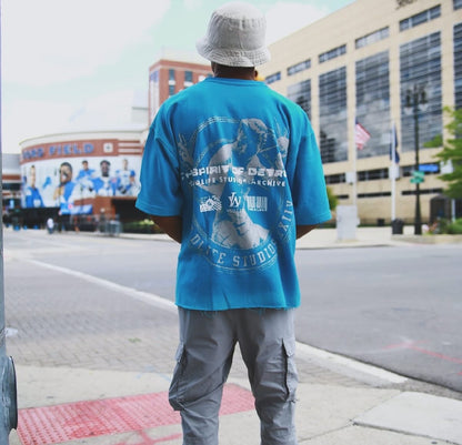 Spirit Of Detroit Tee -Blue