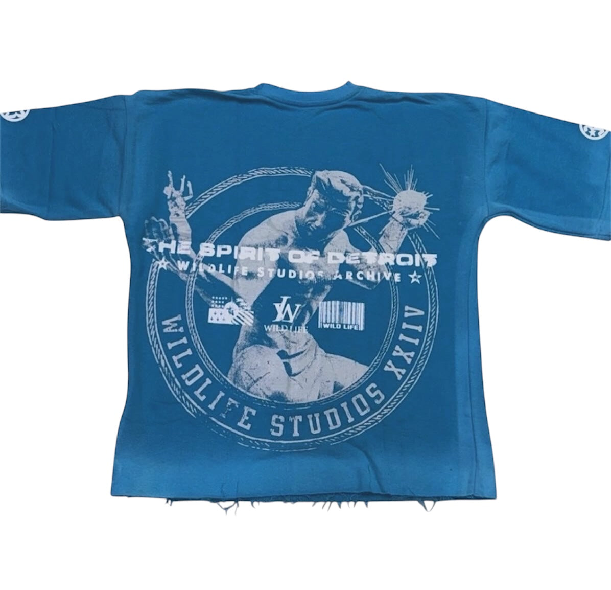 Spirit Of Detroit Tee -Blue